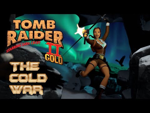 TOMB RAIDER 2 GOLDEN MASK (1999) 100% Walkthrough - Level 1 -  The Cold War - No Commentary