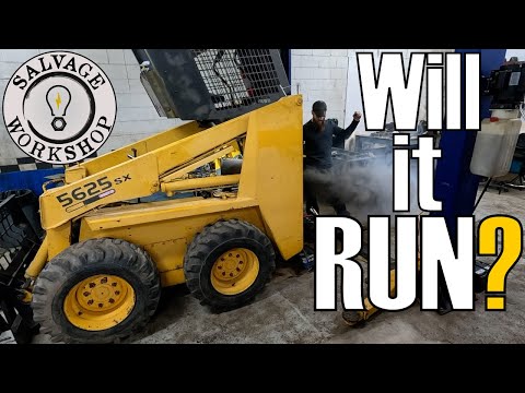 Going DEEP into the Diesel Fuel SYSTEM... Can the Pro's HELP? ~ 1995 Gehl 5625sx Skid Loader P4