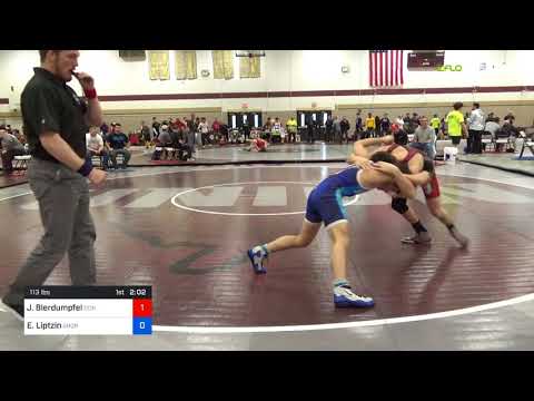USAWNJ - Freestyle-Greco States/Juniors Men - FS 113 Finals - Justin Blerdumpfel (Don ) Vs. Etan L