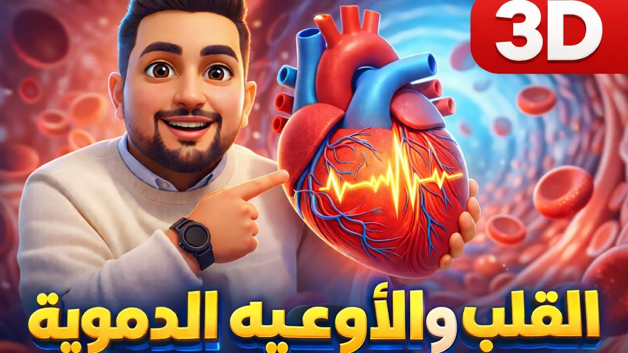 شرح القلب والأوعية الدموية والدورة