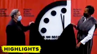 2021 DOOMSDAY CLOCK stays unchanged! Watch the full reveal here
