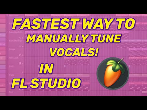 The FASTEST way to manually tune vocals using Newtone in FL Studio