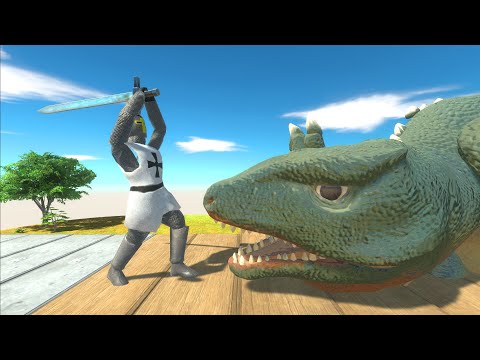 Units are caught by dangerous creatures - Animal Revolt Battle Simulator