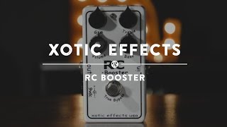 Video thumbnail for Xotic Effects RC Booster | Reverb Demo Video by Reverb