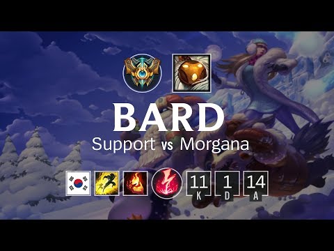 Bard Support vs Morgana - KR Challenger Patch 8.12