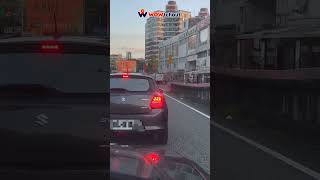 厲害的駕駛開車不用後視鏡