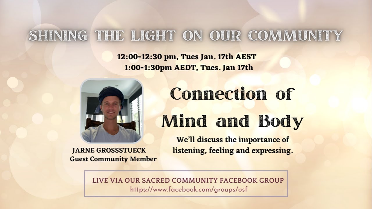 Connection of Mind and Body with Jarne Grossstueck