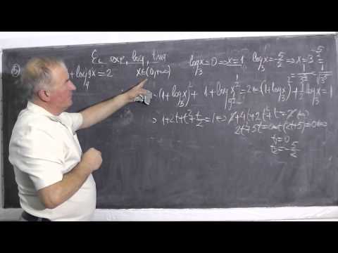1/2 Lectia 342 - Exercitii cu Ecuatii Exponentiale Logaritmice Trigonometrice - Matematica Clasa 10