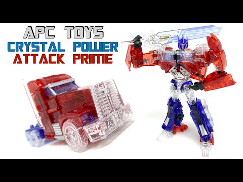 APC Toys APC 003 Crystal Power Attack Prime TFP Optimus Prime Review