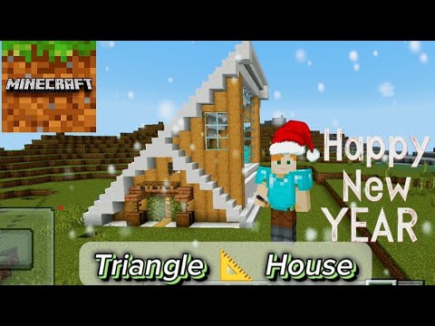 🔥 Pro Gamer Reveals Minecraft Triangle House Trick!