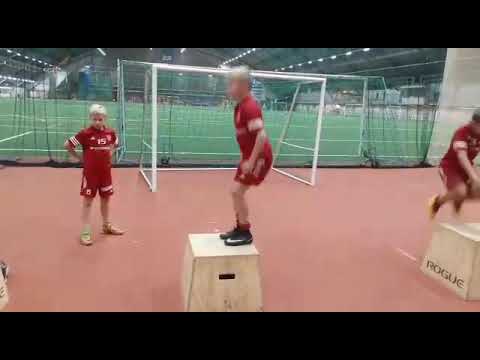 FC Jazz P06 voimaharjoittelu 1/2. Boxhyppy.