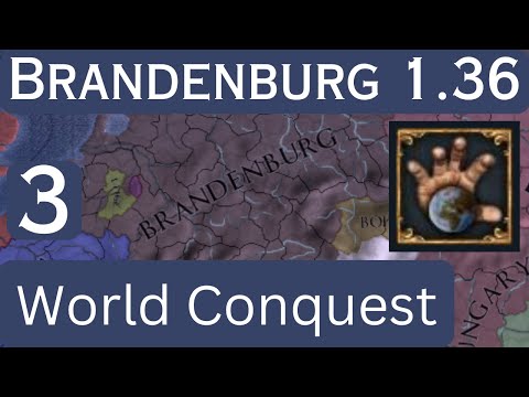 EU4 1.36 Brandenburg World Conquest Part 3 - Gov cap + Trade Companies