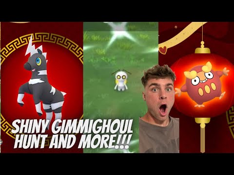 ✨Shiny Gimmighoul Hunt! Shiny Boosted Odds and NEW Pokemon Go Event LIVE!✨