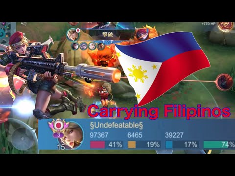 Top 1 World Kimmy | Carrying Filipinos #2 | §Undefeatable§ Full Gameplay