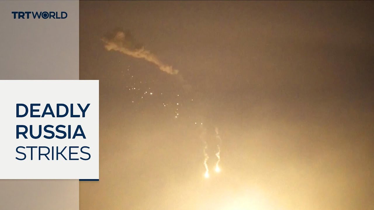 Russian attacks on Ukraine kill at least eight people