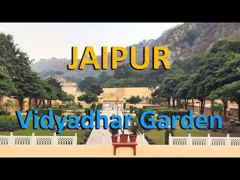 JAIPUR | Vidyadhar Garden | Beautiful Indo-Mughal style garden dedicated to the Architect of Jaipur