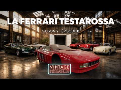 Thumbnail for VINTAGE MECANIC : LA FERRARI TESTAROSSA by Ferrari, Supercar, Ferrari Testarossa, Car