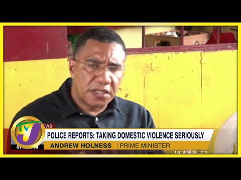 PM Andrew Holness Police Taking Domestic Violence Seriously TVJ News July 2 2022