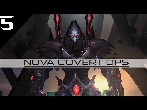 StarCraft 2 Nova Covert Ops Let`s Play - Mission 5 Night Terrors