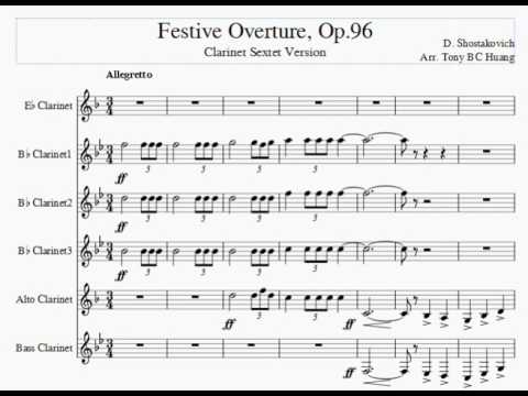 Shostakovich Festive Overture cl6
