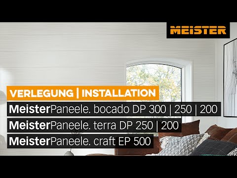 Монтаж стеновых панелей Meister