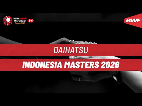 DAIHATSU Indonesia Masters 2026 | Day 2 | Court 3 | Round of 32