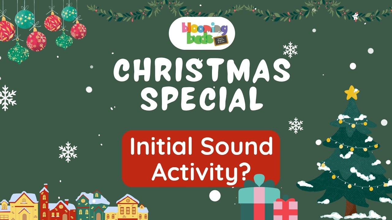 Christmas Beginning Sounds  | Phonics Fun