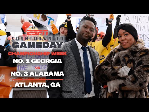 Countdown to GameDay Championship Week: No. 1 Georgia vs. No. 3 Alabama in Atlanta, GA