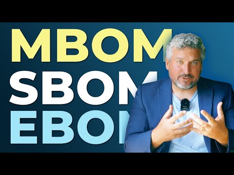 EBOM vs. MBOM vs. SBOM: Key Differences