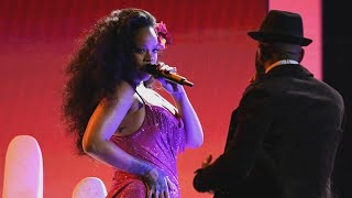 Rihanna Brings It During Epic 'Wild Thoughts' GRAMMYs Performance