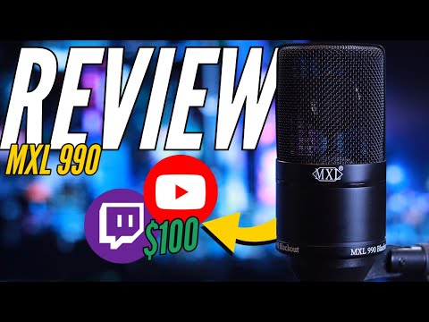 Best Budget Microphone For Twitch and YouTube 2023 | MXL 990 Review