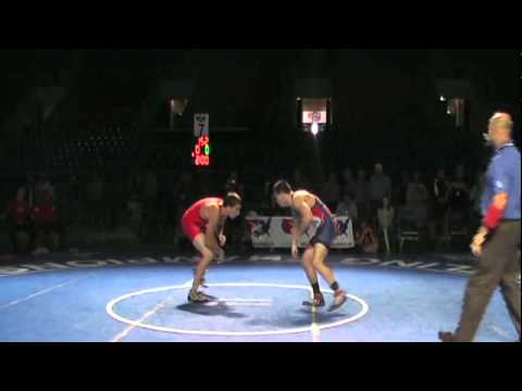 Junior Freestyle 7th 152 - Nick Becker (WI) vs. Justin Koethe (IA)