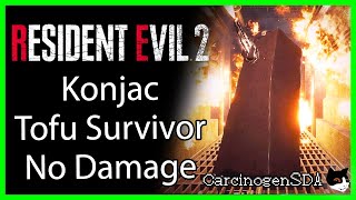 Resident Evil 2 REmake (PC) No Damage - Konjac Tofu Survivor