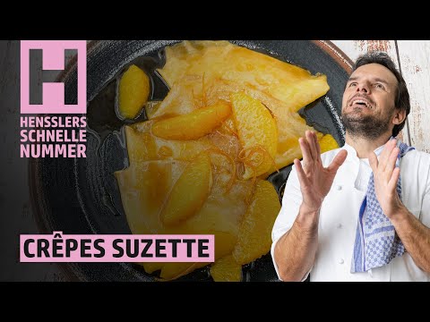 Quick Crêpes Suzette recipe by Steffen Henssler