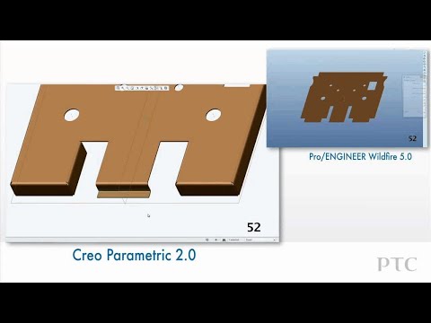 Compare Sheet Metal Design in Creo Parametric and Pro/ENGINEER - PTC
