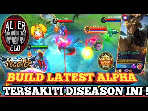 Build Latest Alpha Revamp Seasons 20 | Gameplay Global Alpha Revamp Mobile Legends Bang Bang!!!