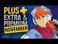 PlayStation Plus Extra & Premium Games - November 2023