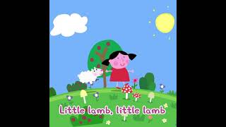 Mary Had a Little Lamb - Peppa Pig Nursery Rhymes #Shorts #Peppa #PeppaPig