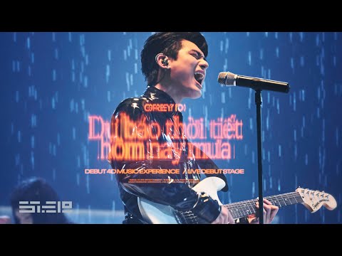 《Debut Stage》 ‘dự báo thời tiết hôm nay mưa’ - GREY D | Debut 4D Music Experience