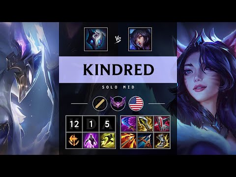 Kindred Mid vs Ahri - NA Master Patch 25.15