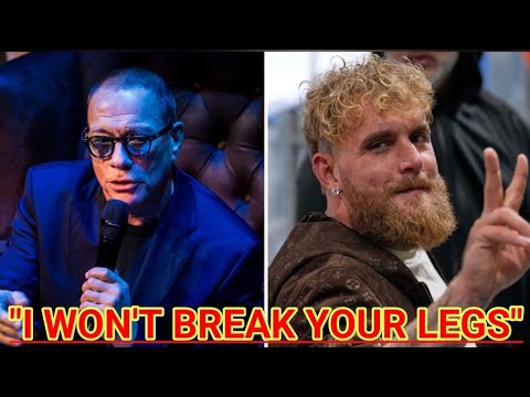 WHAAAAT ‼️ JEAN CLAUDE VAN DAMME CALLS OUT JAKE PAUL 