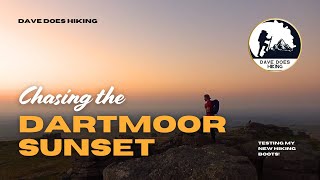 Chasing the Sunset in my NEW Hiking Boots