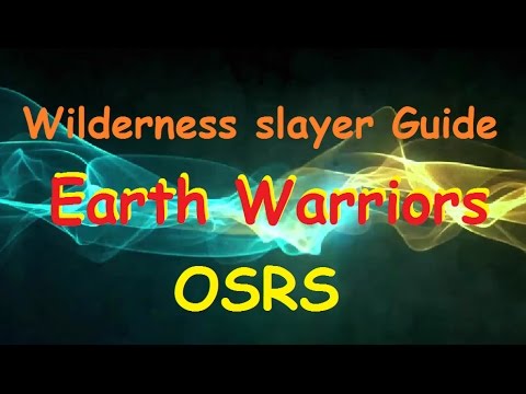 Earth warriors Wilderness slayer Guide (Commentary) OSRS