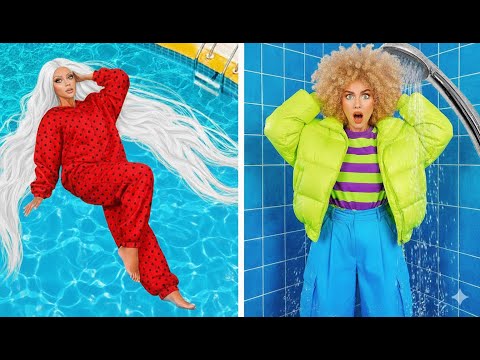 Thin Hair vs Thick Hair! 😭😂 Hair Struggles Everyone Knows