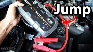How to use Jump Starter on a Dead Car Battery