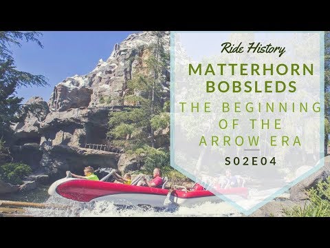 Disneyland's Matterhorn Bobsleds History