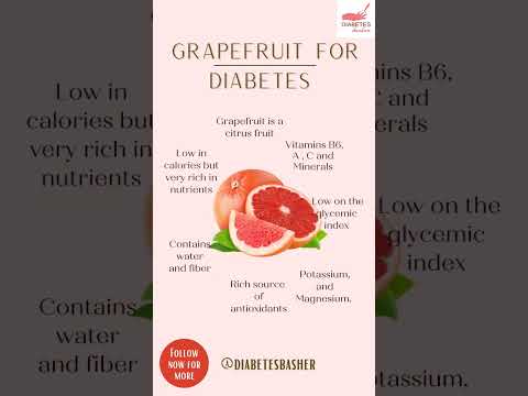 Grapefruit for diabetes #diabetes #health #diabetesawareness #diabetic #insulin #bloodsugar #t2d