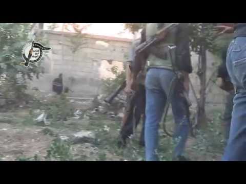 هجوم كتائب نور الغوطة واقتحام عدد من مواقع تمركز قوات النظام في بلدة المليحة في ريف دمشق