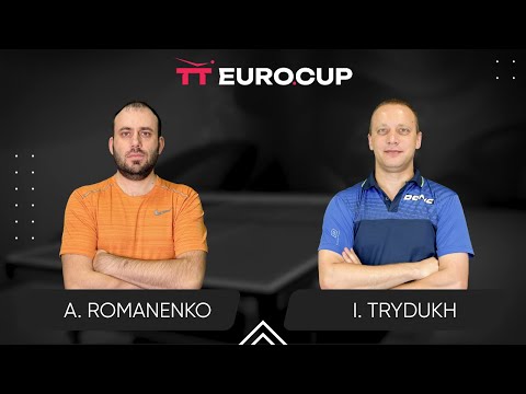 16:30 Andrii Romanenko - Ihor Trydukh 09.01.2025 TT Euro.Cup Ukraine Professional. TABLE 3