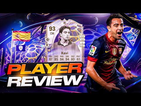 93 FUTURE STARS ICON XAVI PLAYER REVIEW - EA FC 26 ULTIMATE TEAM
